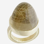 The Rumplestiltskin – Rutilated Quartz Gold Ring